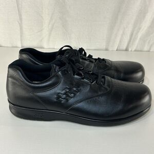 SAS Free Time Womens Sz 11 N Black Leather Tripad Comfort Walking Shoes USA New